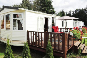 Mobile homes at the lake Kolczewo in Kołczewo